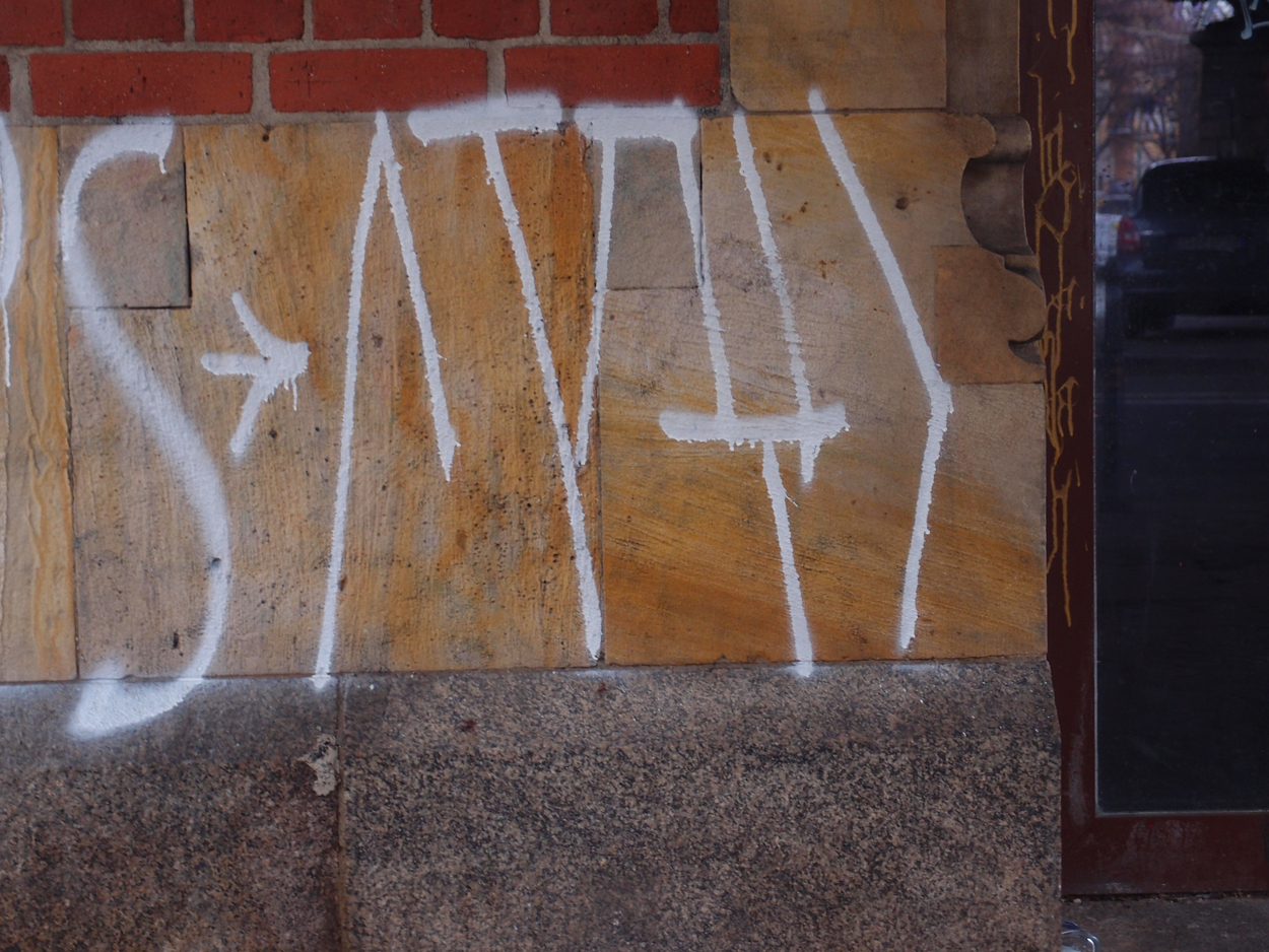 fotos de pixação em Berlim 2018/19